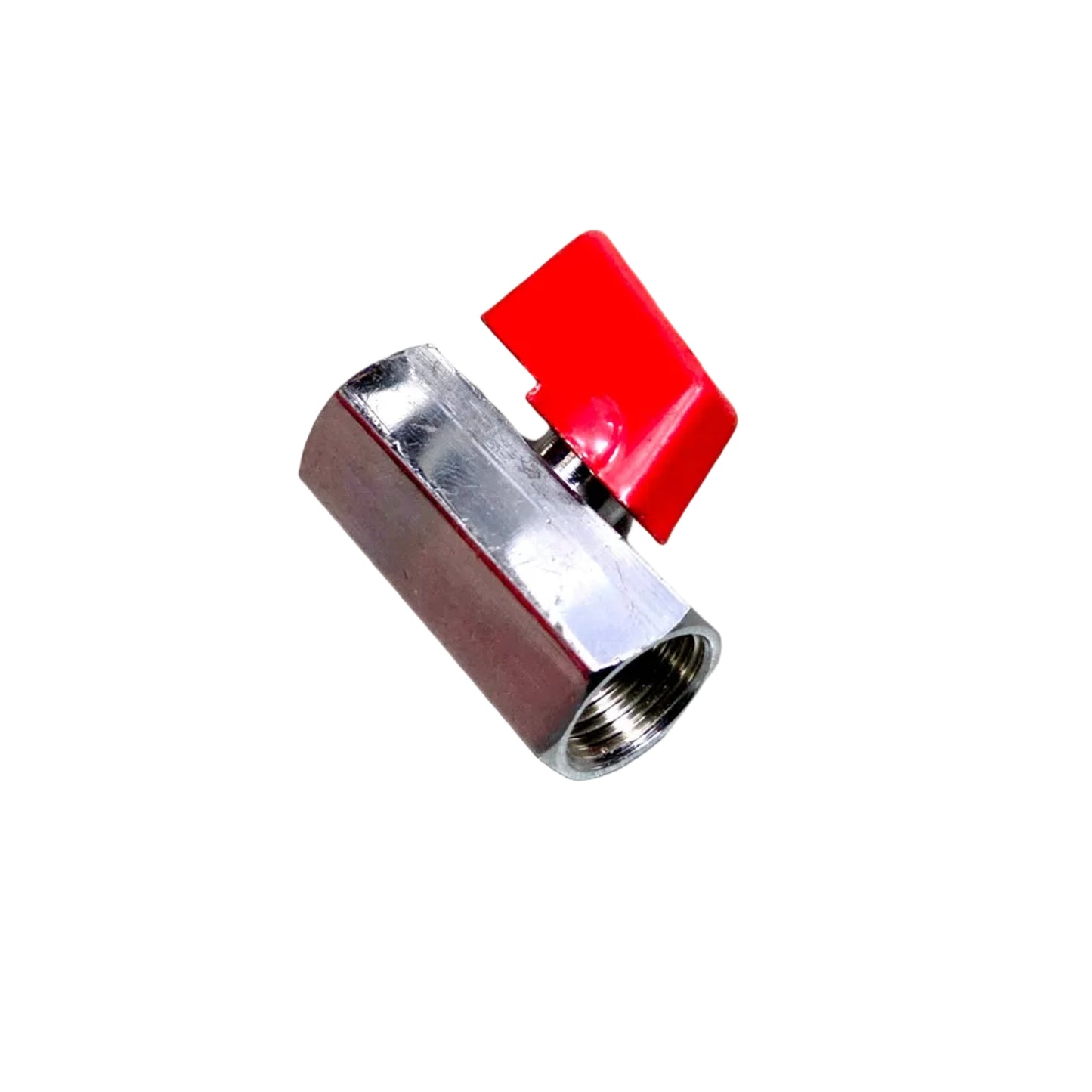 BRASS MINI BALL VALVE (FEMALE X FEMALE) 3/8 X 3/8