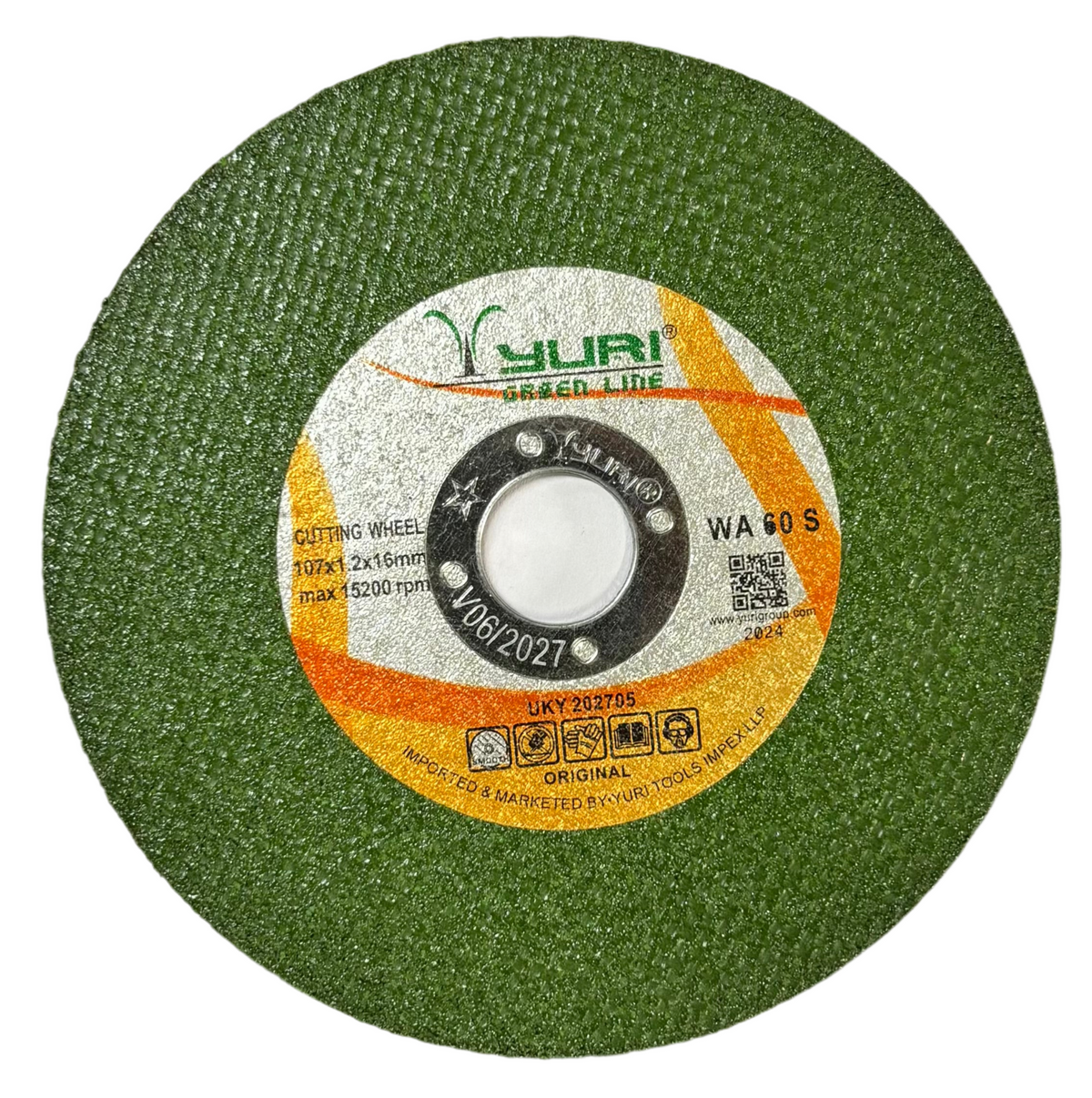 4” YURI CUTTING DISH (107 mm)(25 PCS) - Apna Hardware Store
