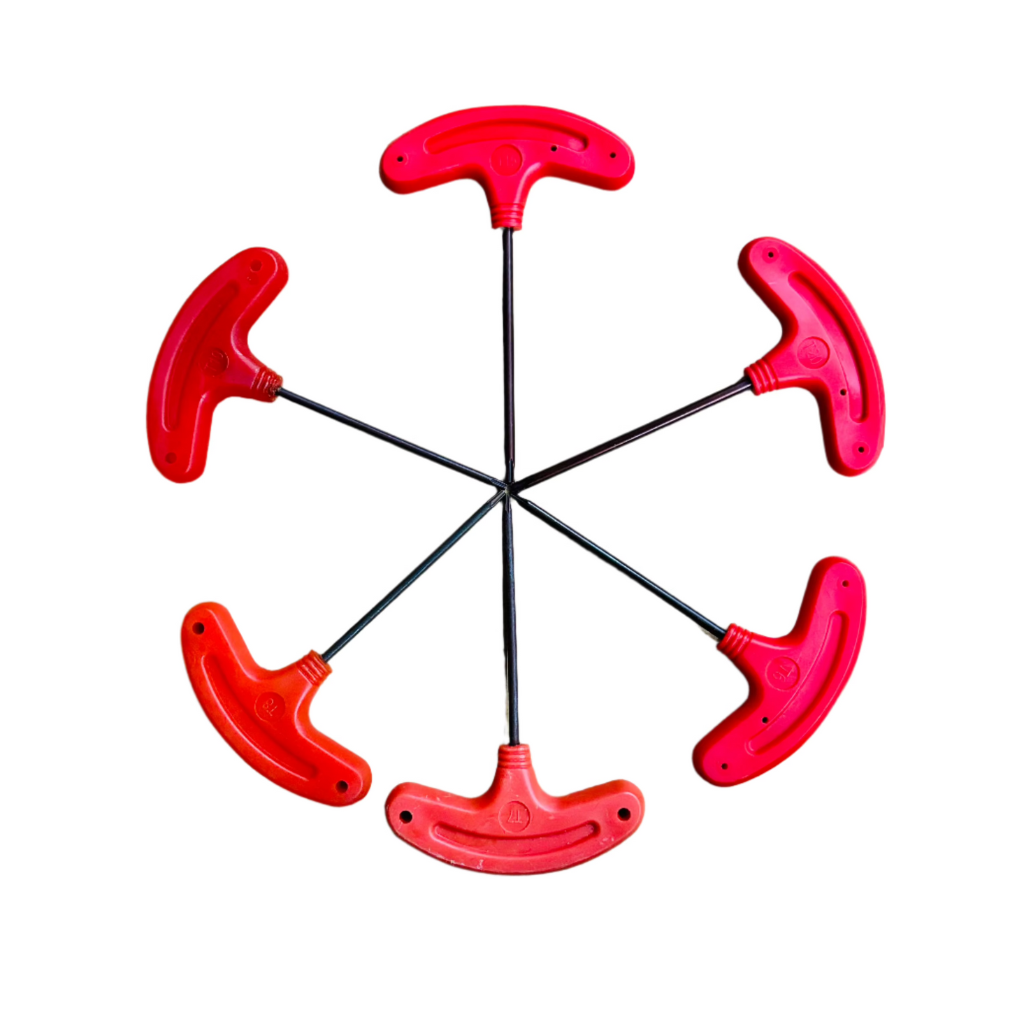 टॉर्क्स कुंजी सेट टी-6 से टी-20 (100 मिमी लंबा)