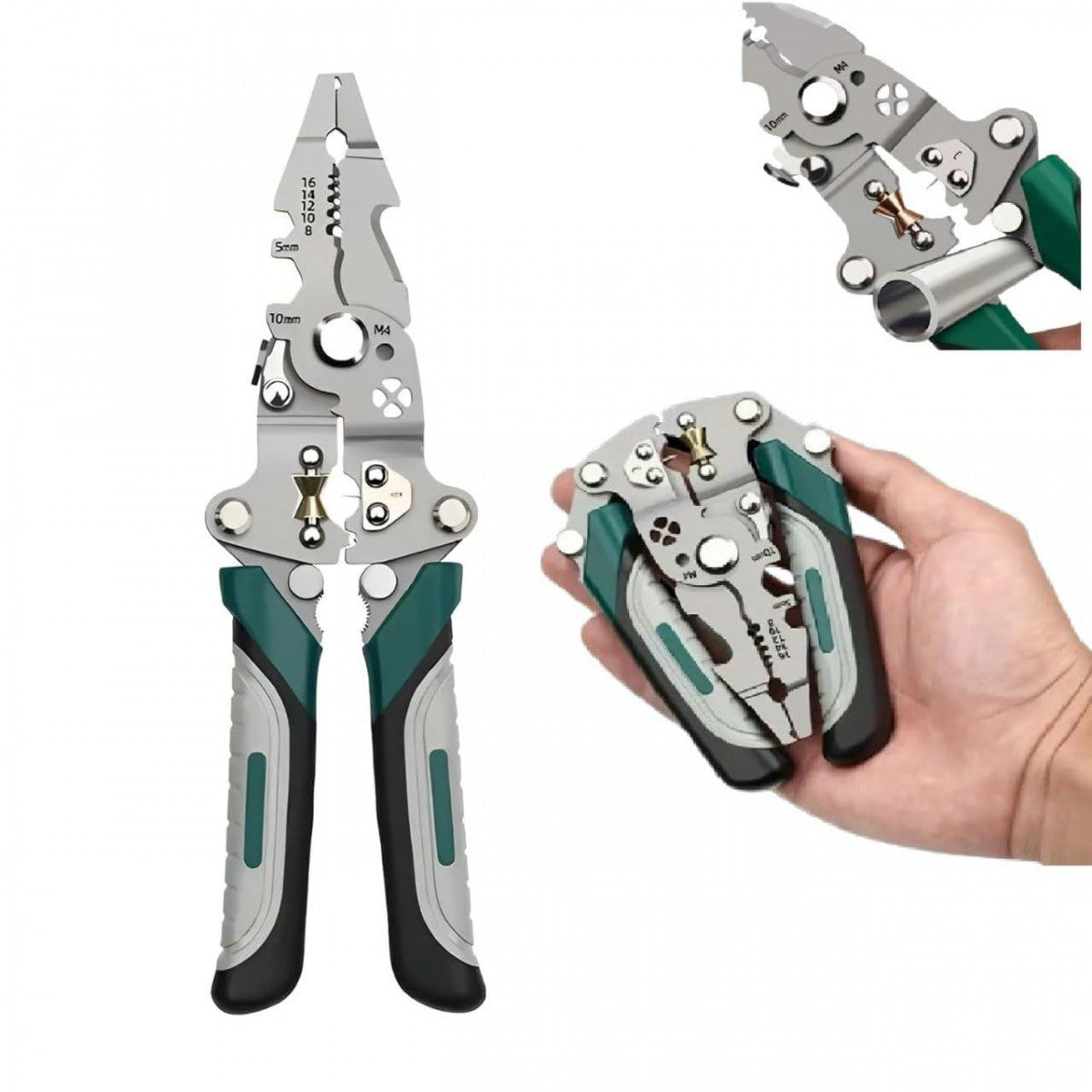 MULTI-FUNCTIONAL WIRE STRIPPER PLIER – HEAVY DUTY - Apna Hardware Store