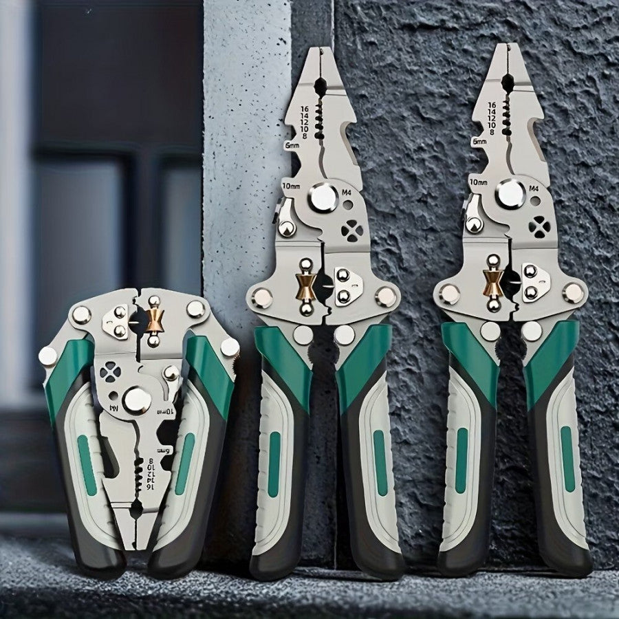 MULTI-FUNCTIONAL WIRE STRIPPER PLIER – HEAVY DUTY - Apna Hardware Store