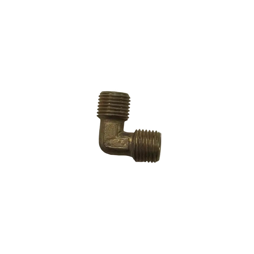 BRASS REDUCING ELBOW MALE 1/4” x 1/4”