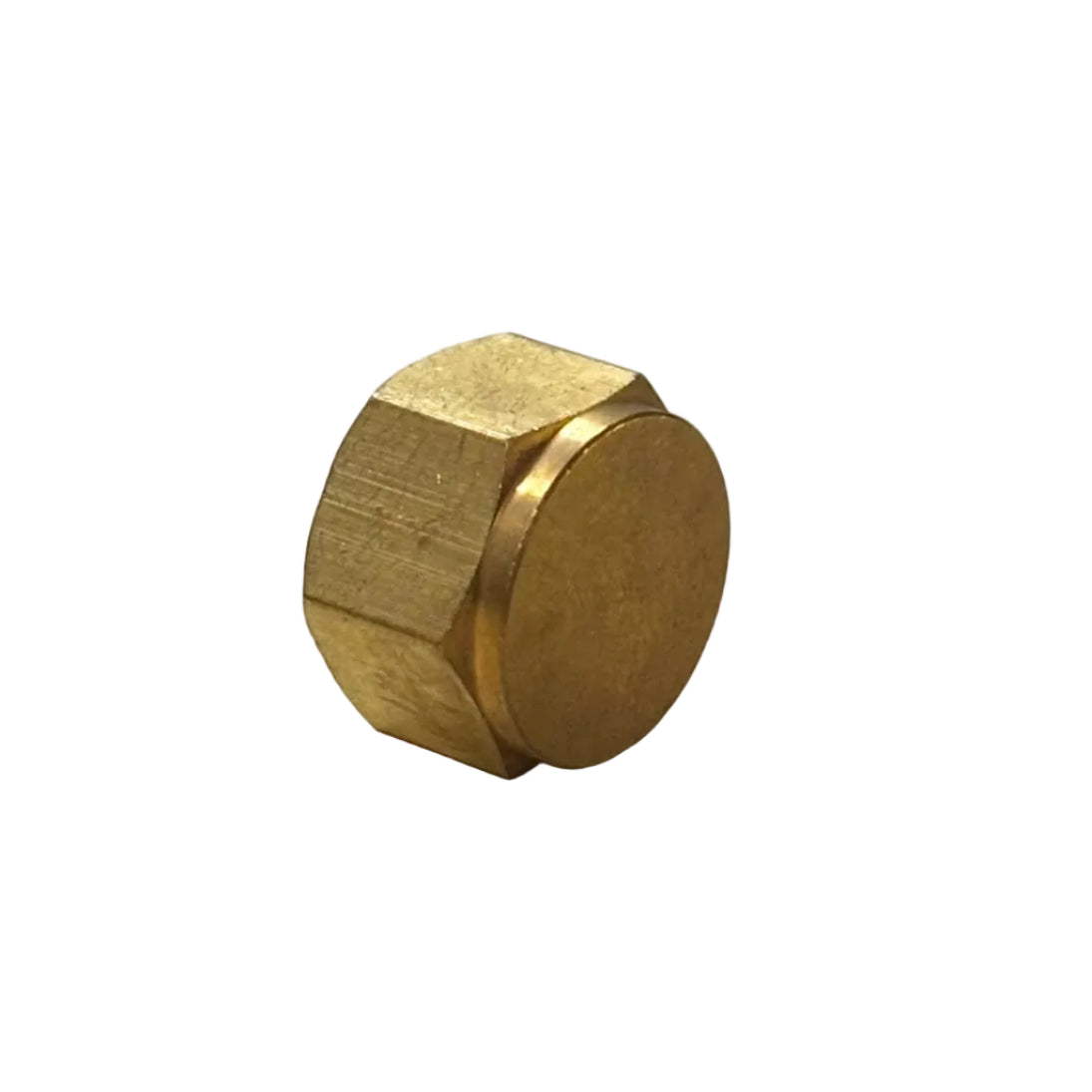 BRASS HEX DEAD NUT 1/2"