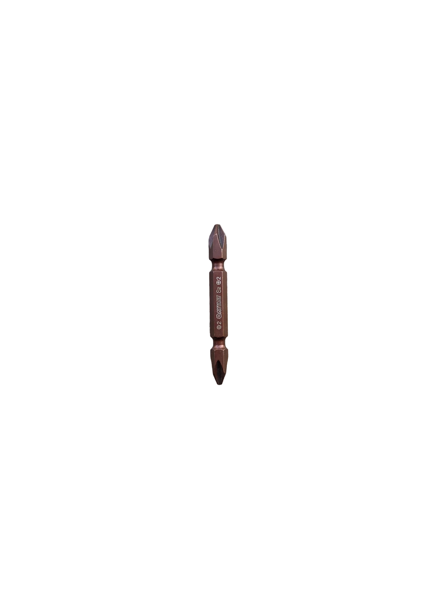 OAYKAY PHILIPS DOUBLE HEAD SCREW DRIVER BIT SIZE 1/4 "  (2.5 INCH LONG)