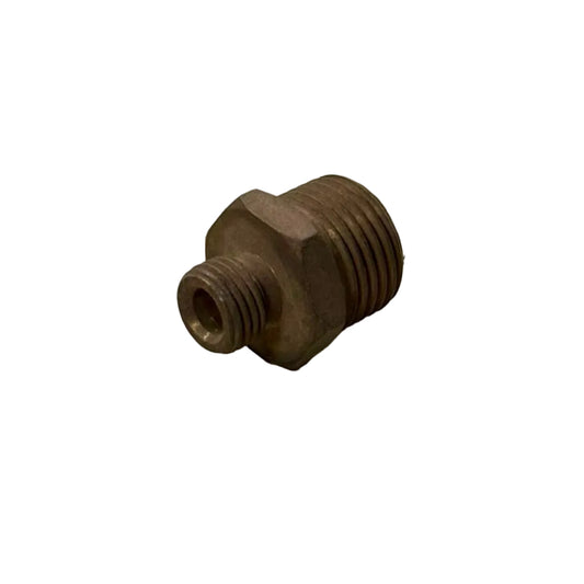 BRASS HEX NIPPLE 1/4 X 1/2