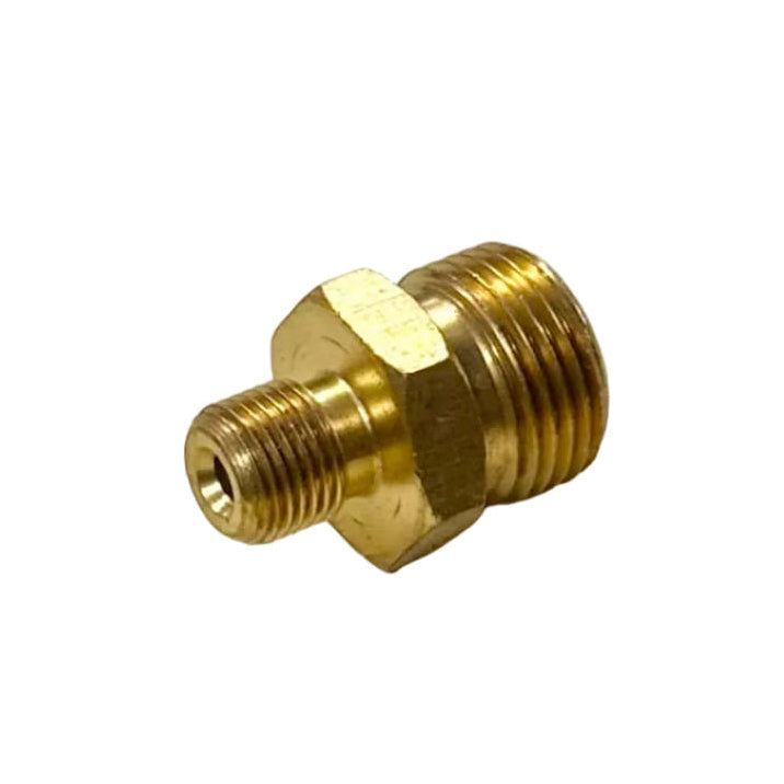 BRASS HEX NIPPLE 1/8 X 3/8