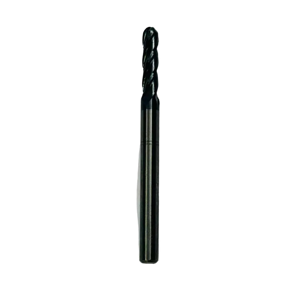 CARBIDE BALL ENDMILL 3.5MM x 14MM FL x 50MM TL x 4MM SH (40-45 HRC)