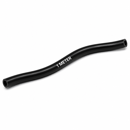 BLACK PNEUMATIC PIPE 10 MM OD X 6.5 ID (1 METER)