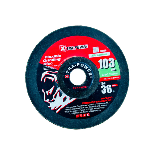 4" एक्स्ट्रा पावर फ्लेक्सिबल ग्राइंडिंग डिस्क (5 पीस)