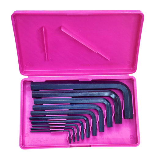 TAPARIA ALLEN KEY SET (1/16 INCH TO 3/8 INCH)