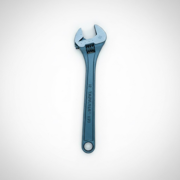 Taparia Adjustable Spanner 1173 (300 mm) with a forged steel body, precision adjustable jaw, and maximum jaw opening of 35 mm, displayed on a plain background. Heavy-duty adjustable wrench ideal for industrial, automotive, plumbing, mechanical, and maintenance applications.
