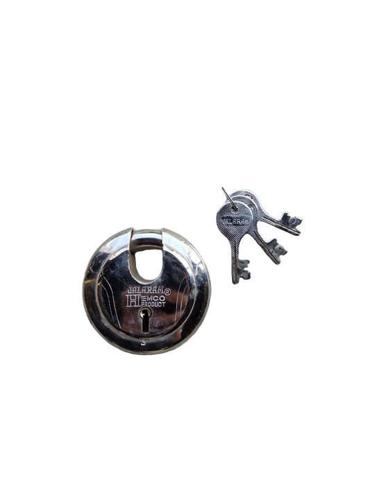JALARAM HEMCO 9 LEVERS ROUND STEEL SHUTTER LOCK