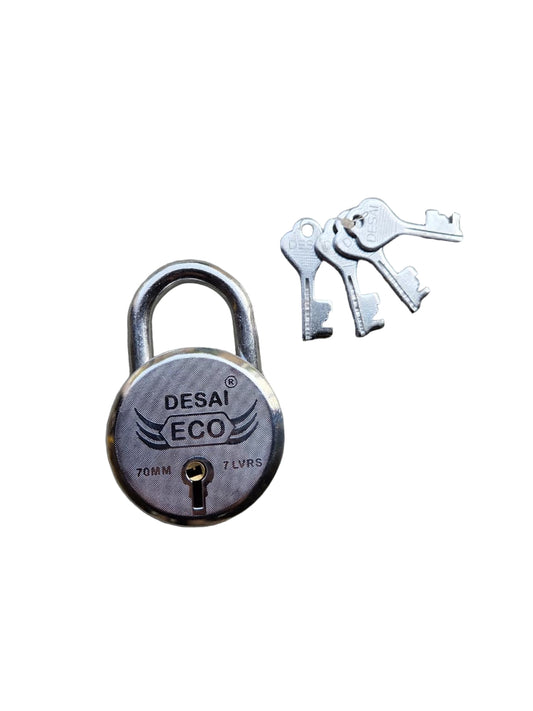 DESAI ECO 7 LEVERS PADLOCK 70 MM