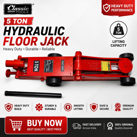5 TON HYDDRAULIC FLOOR JACK