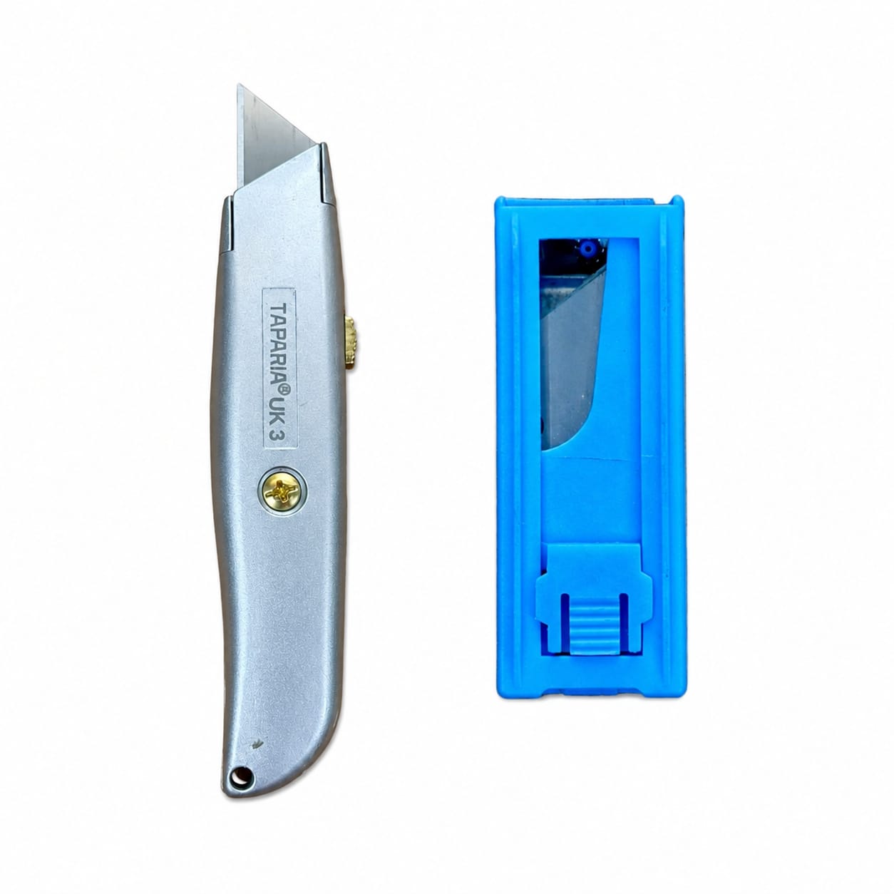 TAPARIA BOX & PAPER CUTTER UK-3 (1 PIECE) AND TAPARIA BLADES (PACK OF 10)- COMBO