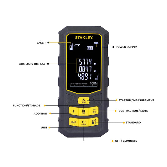 100M STANLEY LASER MEASURING TOOL