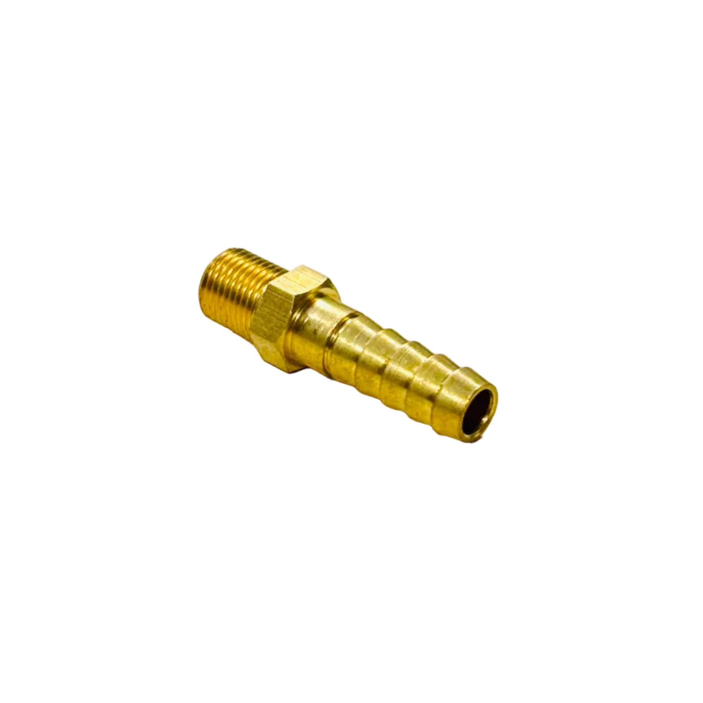 BRASS HOSE NIPPLE MALE 1/8 X 5/16