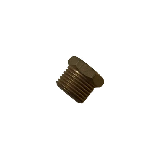 BRASS HEX HEAD PLUG 1/2"