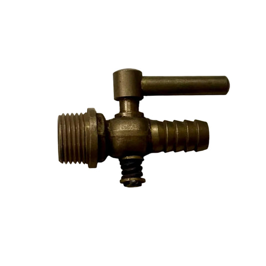 BRASS GAS COCK 1/2 X 1/2