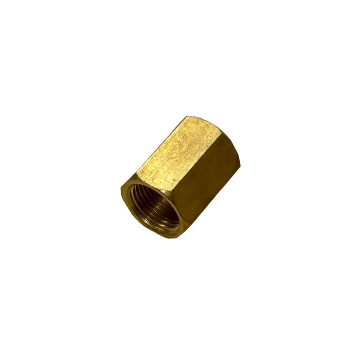 BRASS HEX SOCKET (COUPLING) 3/8"