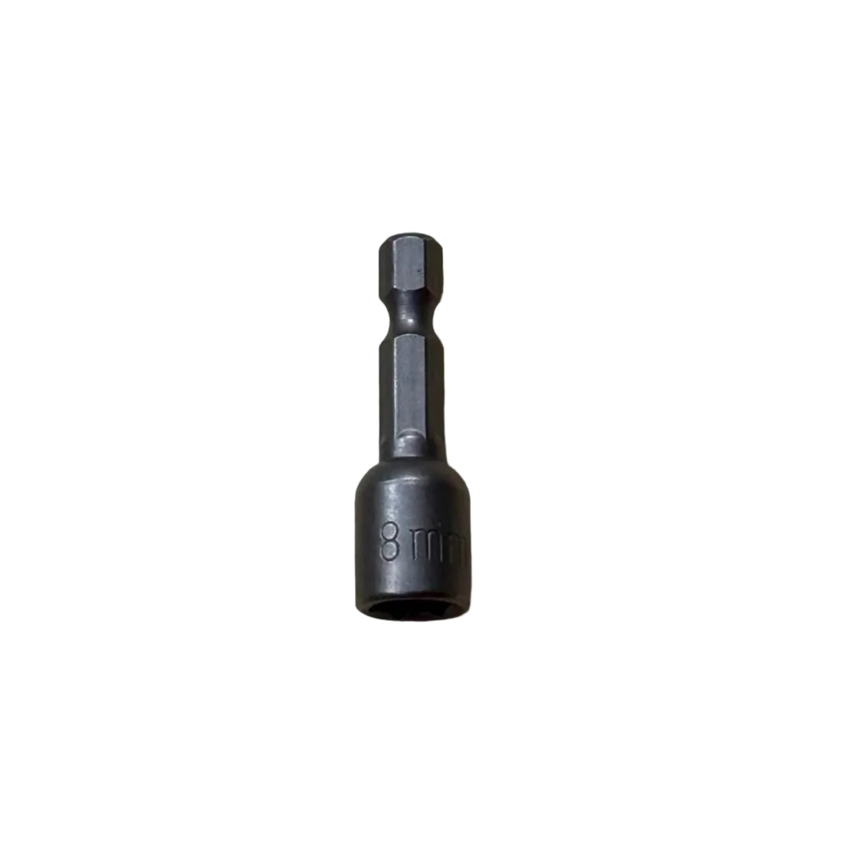 8MM X 50MM LENGTH MAGNETIC NUT DRIVER BIT | 1/4” HEX SHANK SOCKET DRIVER FOR DRILL & IMPACT DRIVER