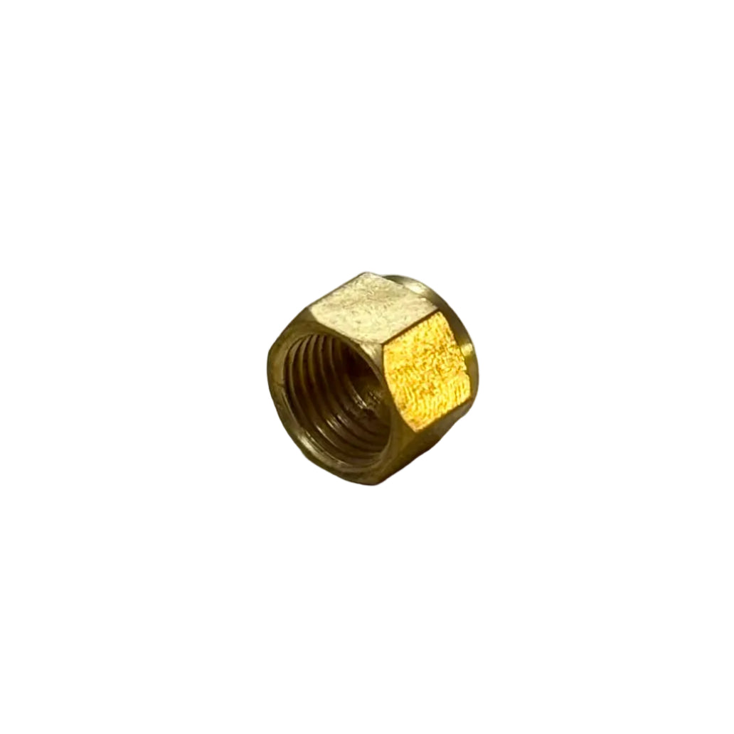 BRASS HEX DEAD NUT 1/4”