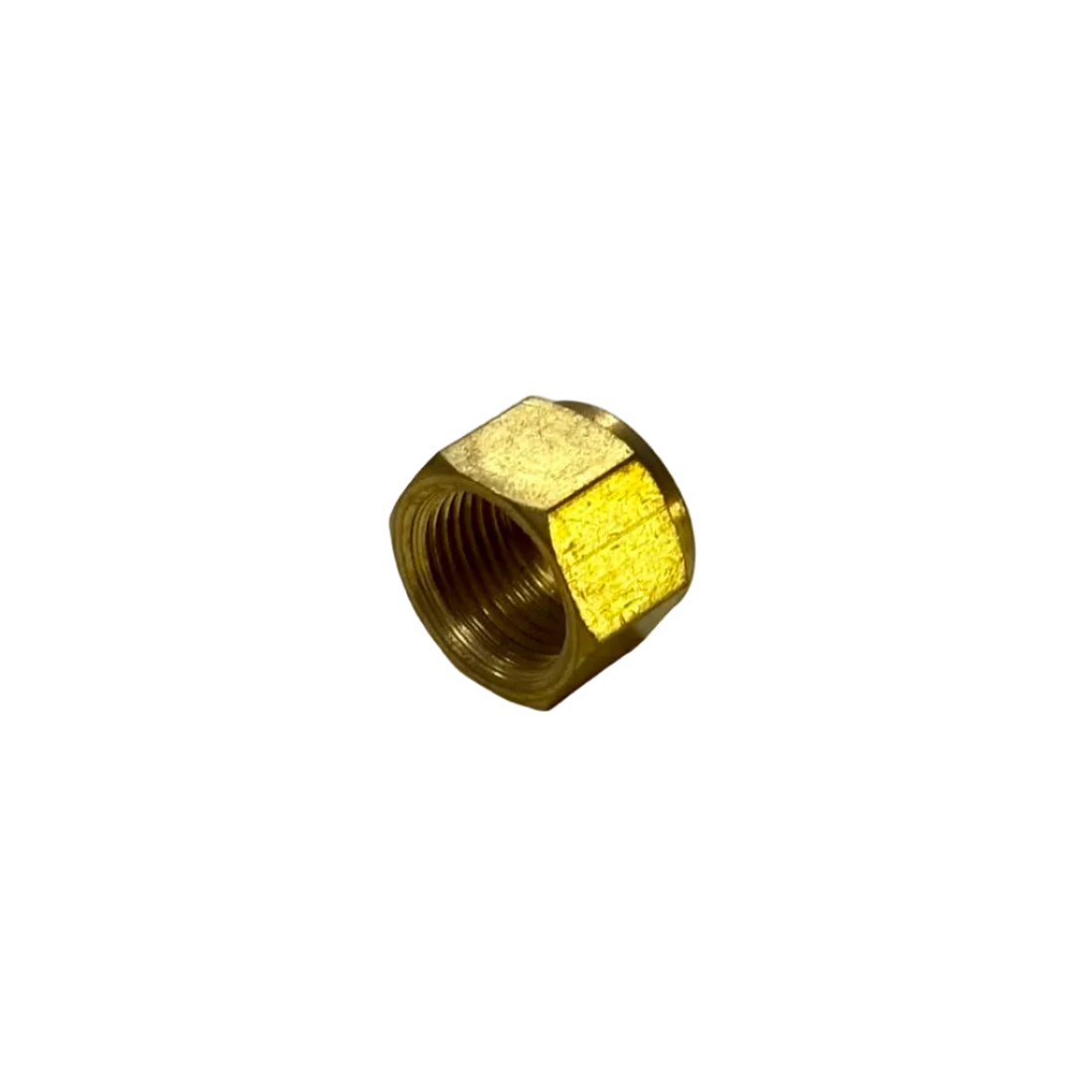 BRASS HEX DEAD NUT 3/8”