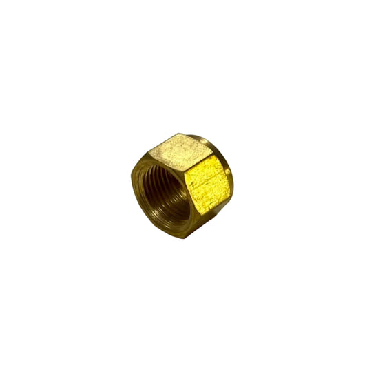 BRASS HEX DEAD NUT 3/8”