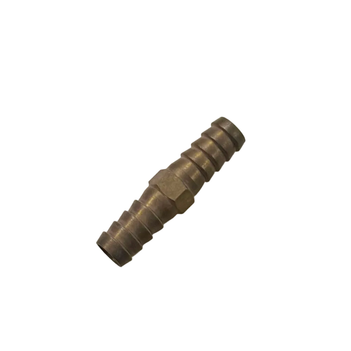 BRASS STRAIGHT JOINT NIPPLE 1/2” HOSE