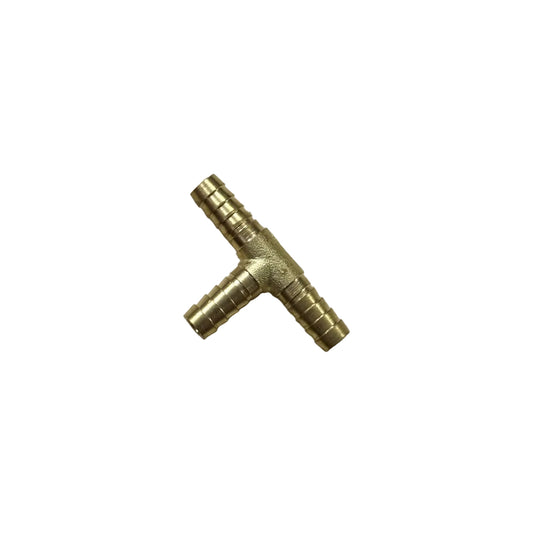BRASS “T” JOINT NIPPLE 5/16” HOSE