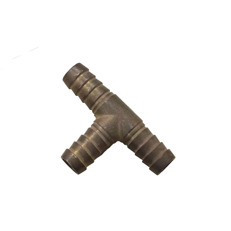 BRASS “T” JOINT NIPPLE 1/2” HOSE