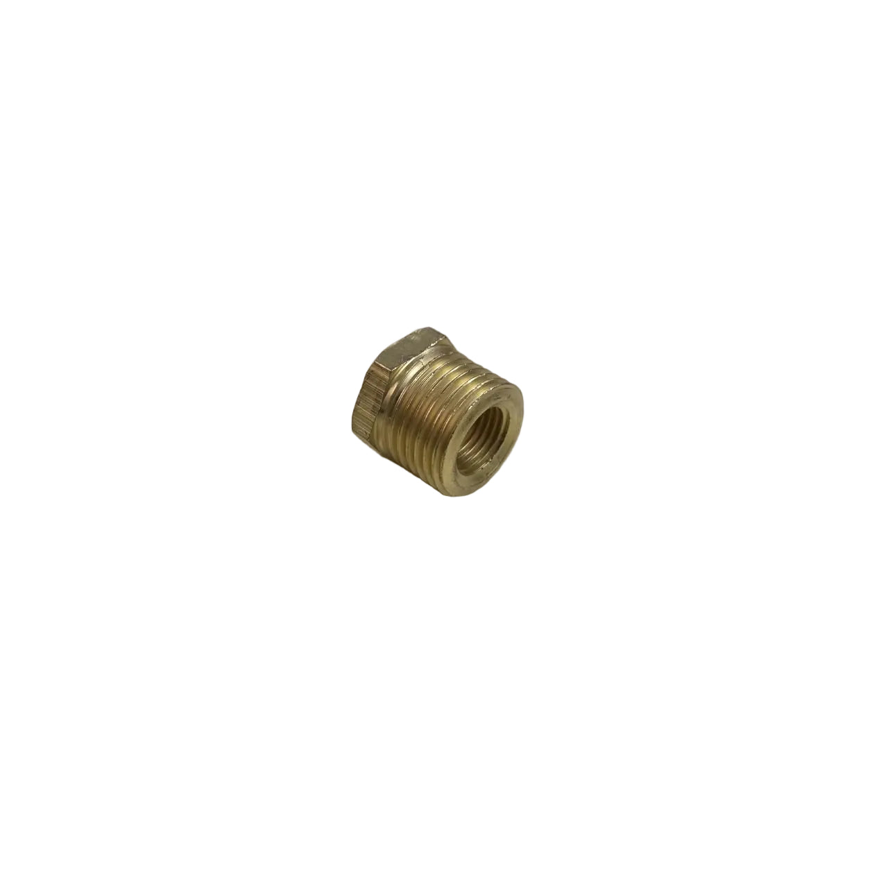 BRASS BUSHING 1/2 BSP (MALE THREAD) X 1/4 BSP (FEMALE THREAD)
