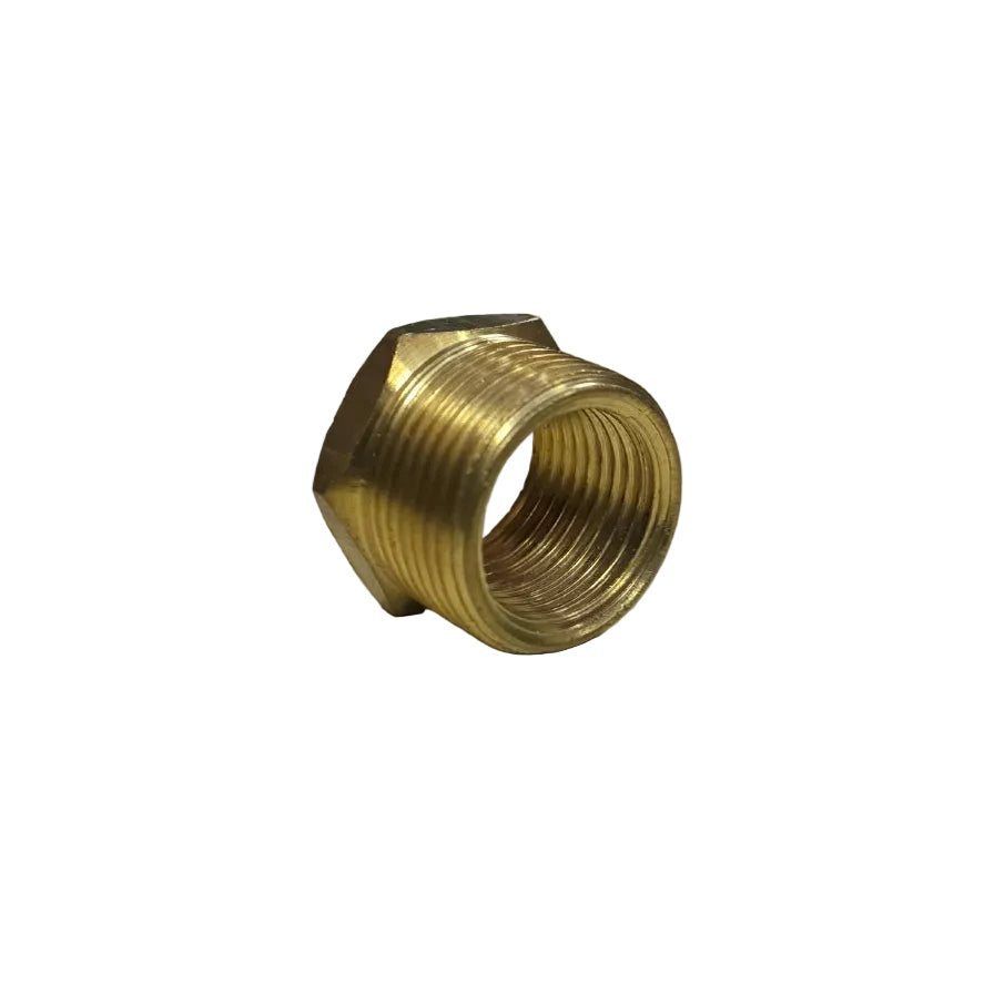 BRASS BUSHING 3/4 BSP (MALE THREAD) X 1/2 BSP (FEMALE THREAD)