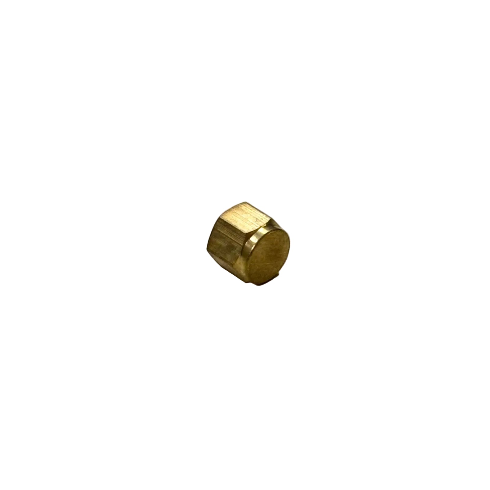 BRASS HEX DEAD NUT 1/8”